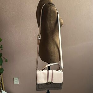 Aldo Elegant Pink and Brown Women's Bag